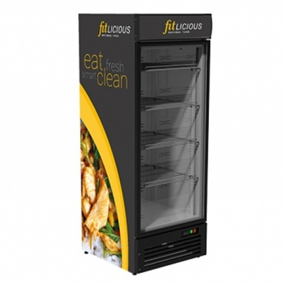 Vitrina frigorifica verticala cu usa sticla VD75G.. +1...+10*C - Frigosztufi